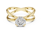 Auravelle Crossover Diamond Ring