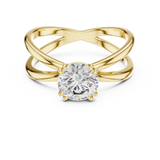 Auravelle Crossover Diamond Ring