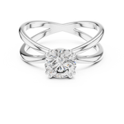 Auravelle Crossover Diamond Ring
