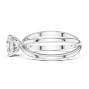 Auravelle Crossover Diamond Ring