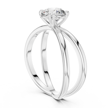 Auravelle Crossover Diamond Ring