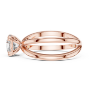 Auravelle Crossover Diamond Ring