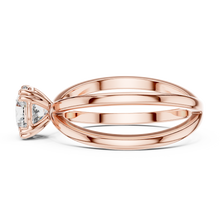 Auravelle Crossover Diamond Ring