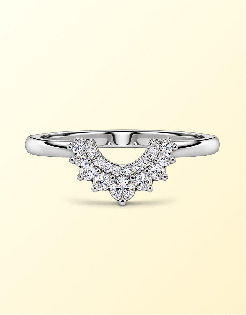 Moissanite Daily Wear Rings