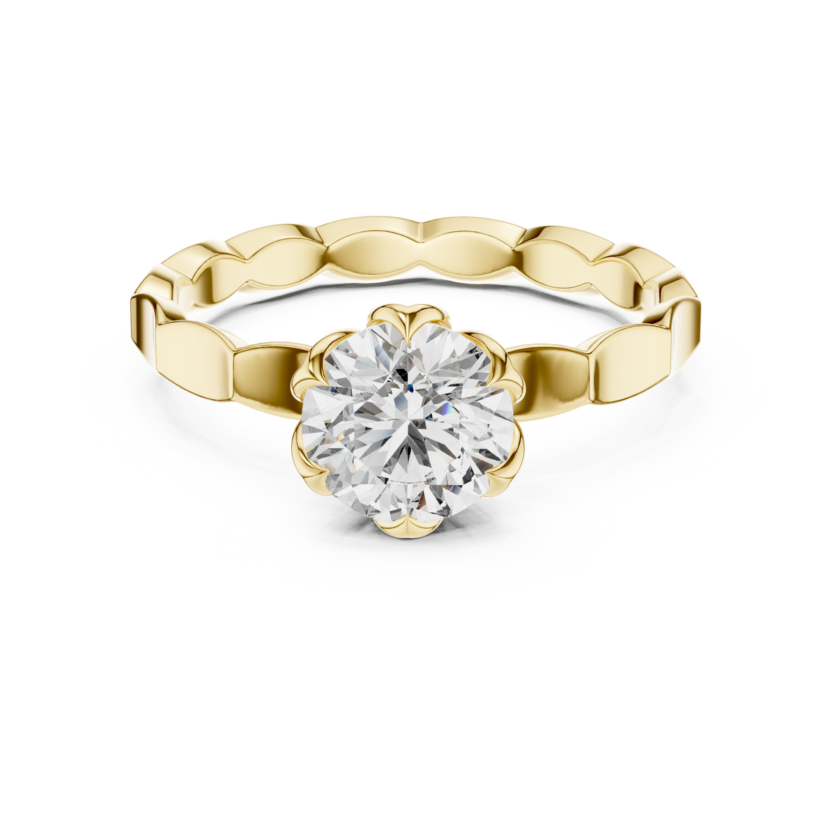 Florenza Petal Crown Ring