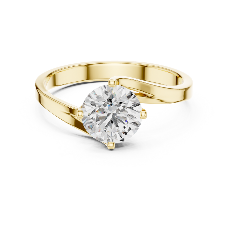 Harmony Twist Diamond Ring