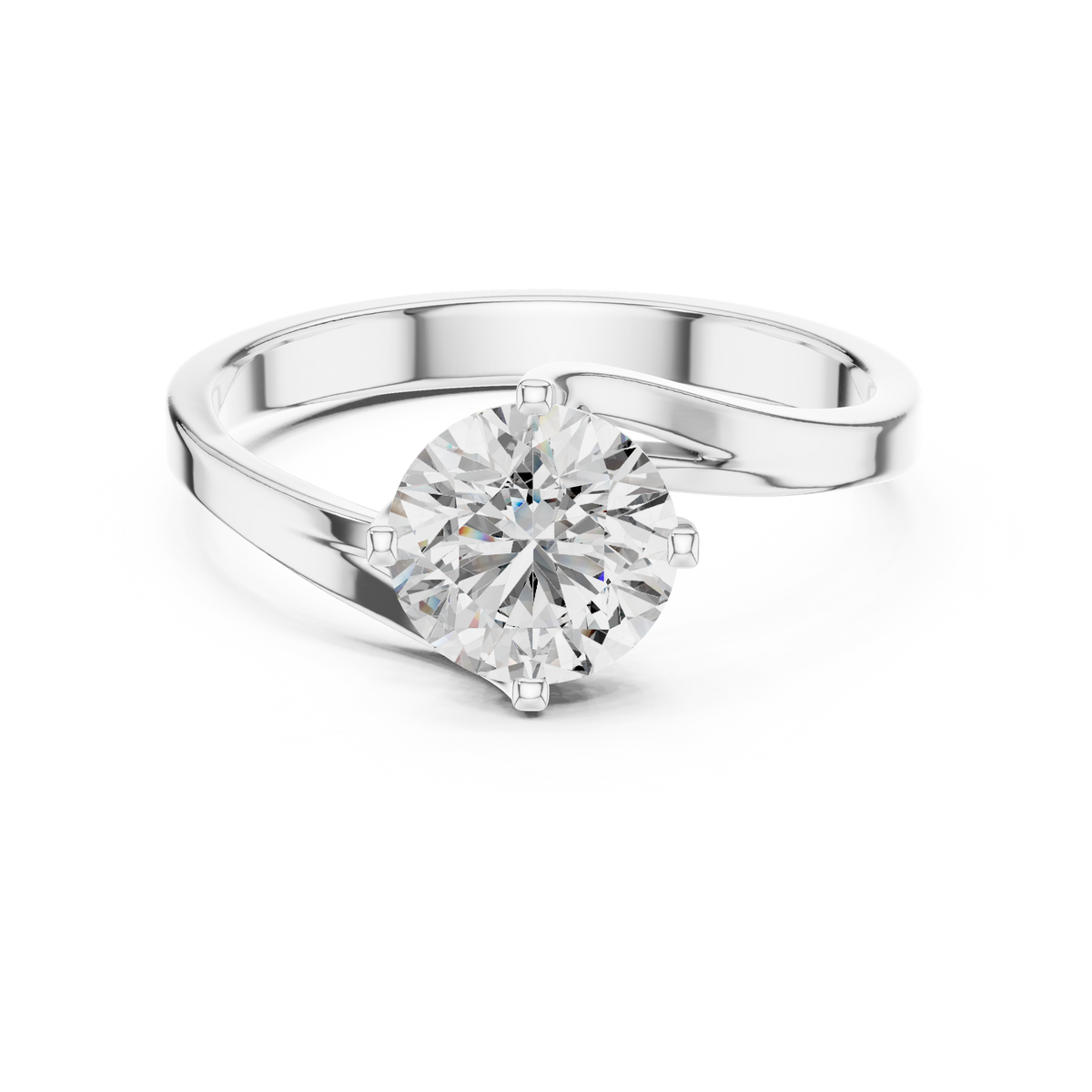 Harmony Twist Diamond Ring