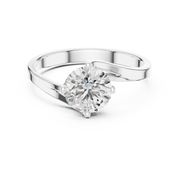 Harmony Twist Diamond Ring