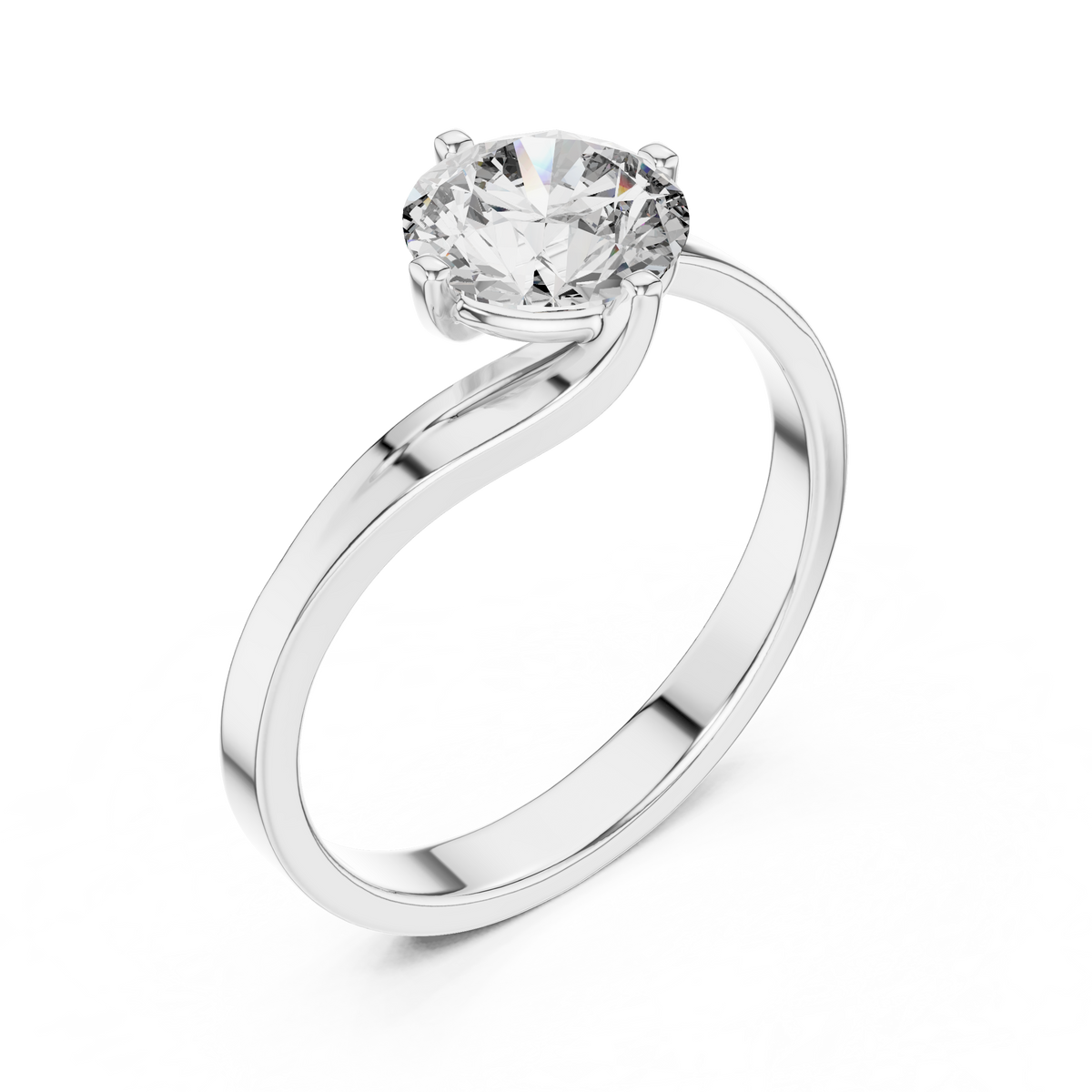 Harmony Twist Diamond Ring