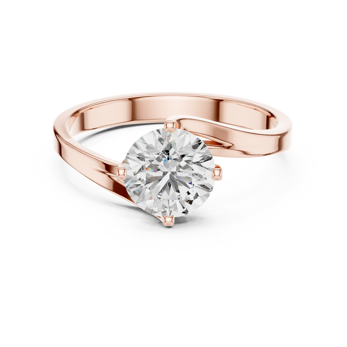 Harmony Twist Diamond Ring
