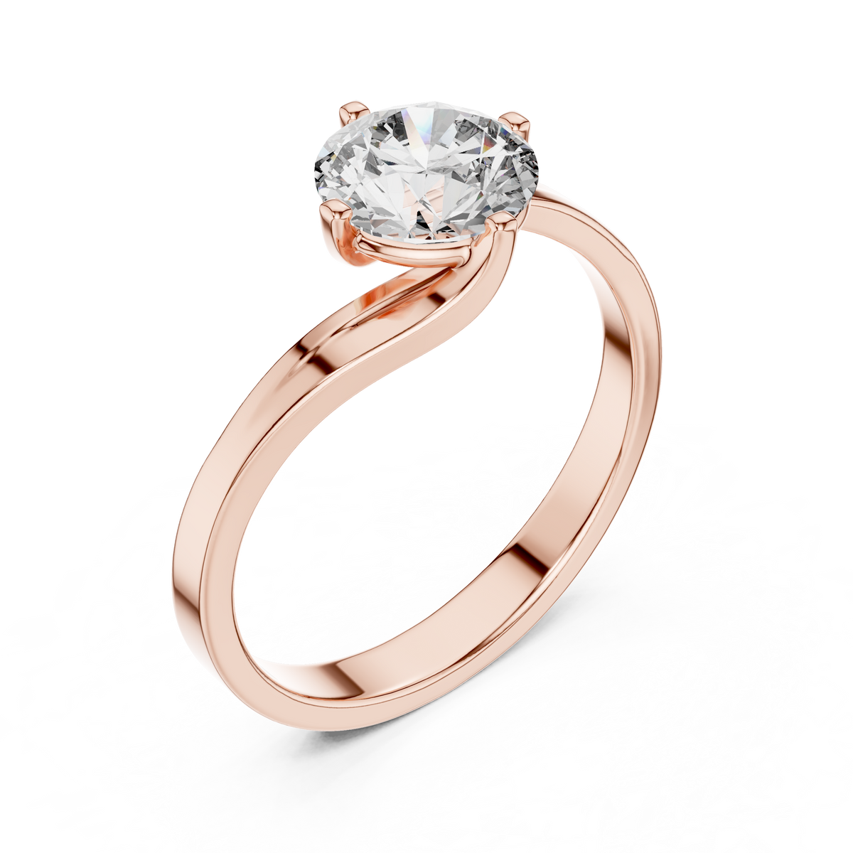 Harmony Twist Diamond Ring