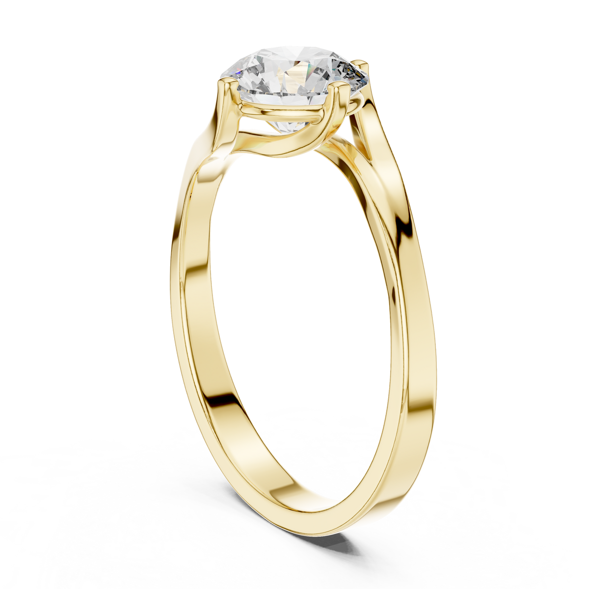 Harmony Twist Diamond Ring