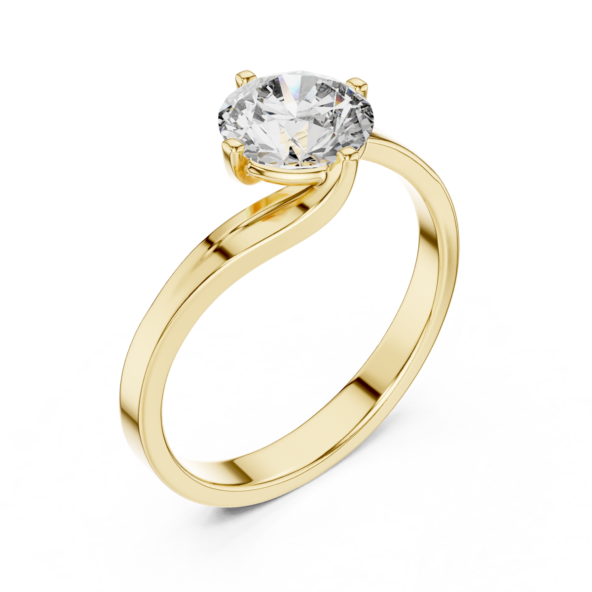Harmony Twist Diamond Ring