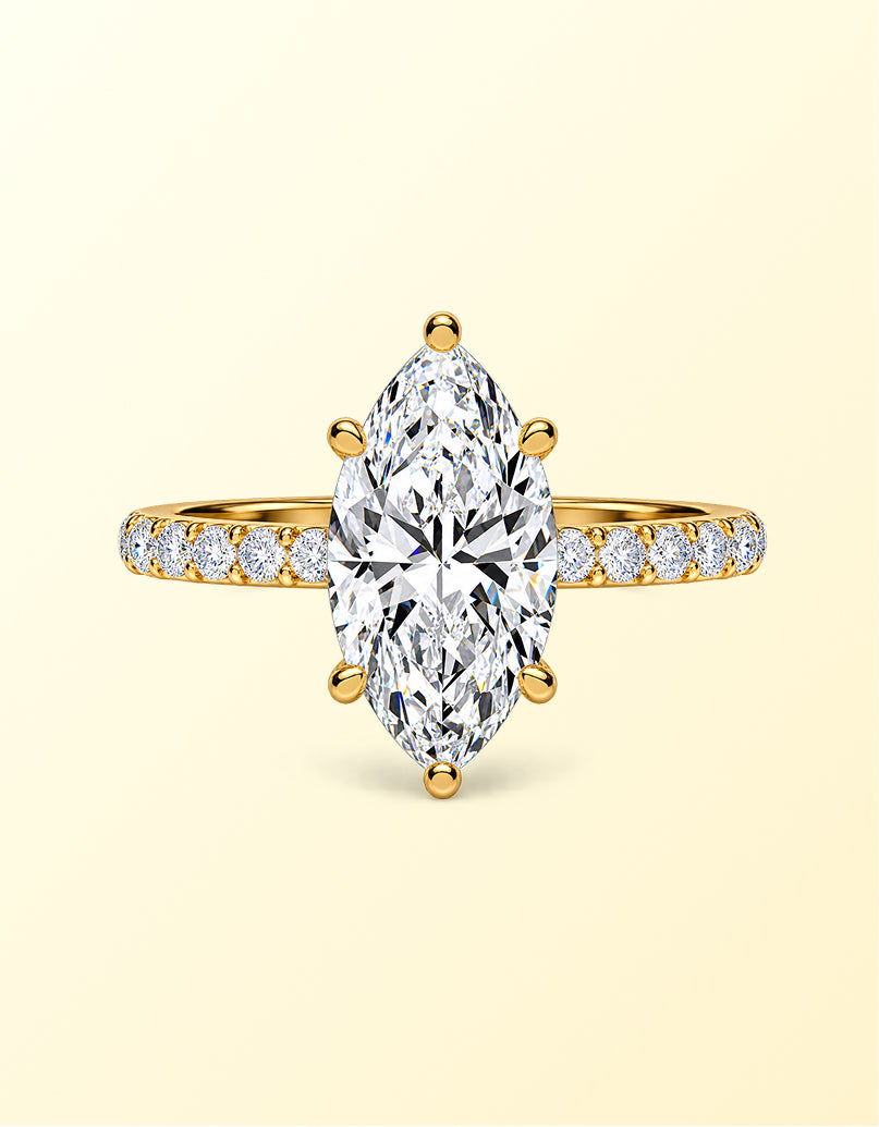 Labgrown Diamond Hidden Halo Rings