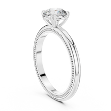 Milgrain Grace Diamond Ring