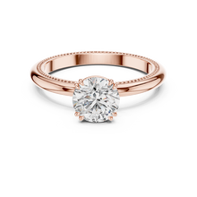 Milgrain Grace Diamond Ring