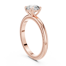 Milgrain Grace Diamond Ring