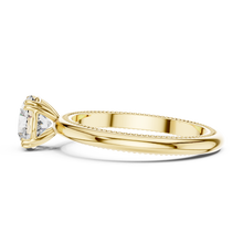 Milgrain Grace Diamond Ring