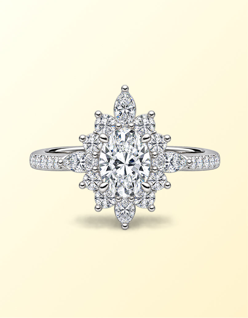 Labgrown Diamond Pave Rings