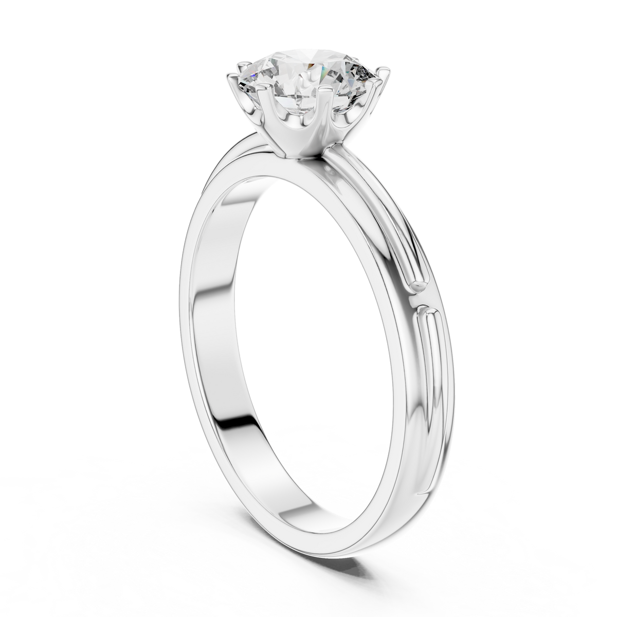 Seravelle Crown Diamond Ring
