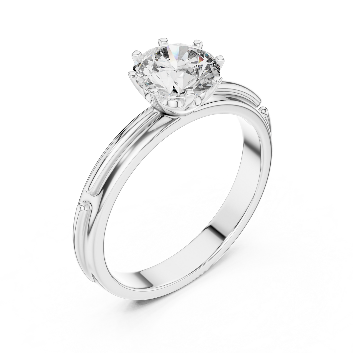 Seravelle Crown Diamond Ring