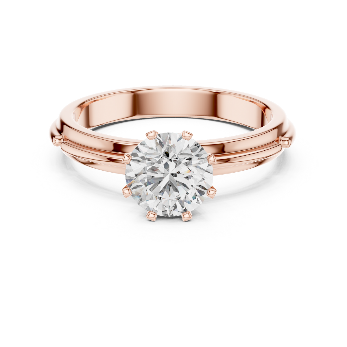 Seravelle Crown Diamond Ring