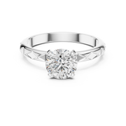 The Verona Facet Crown Ring