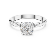 The Verona Facet Crown Ring