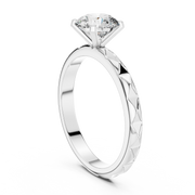 The Verona Facet Crown Ring