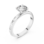 The Verona Facet Crown Ring