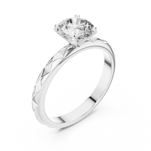 The Verona Facet Crown Ring