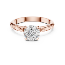 The Verona Facet Crown Ring