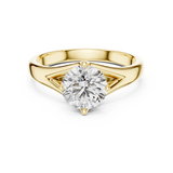 Victory Shape Diamond Ring