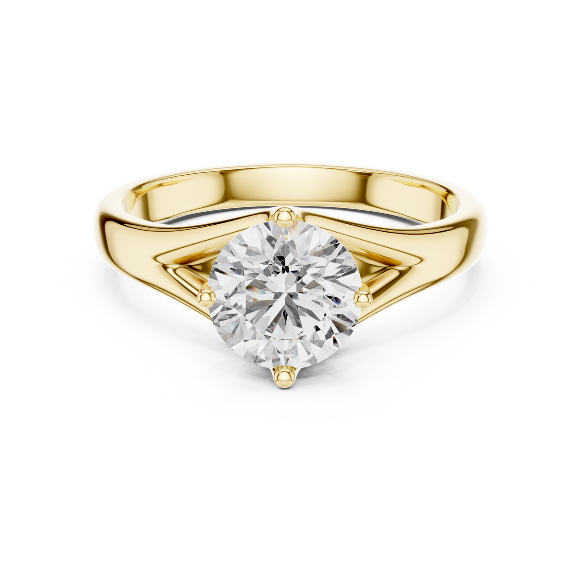 Victory Shape Diamond Ring