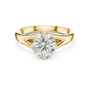 Victory Shape Diamond Ring