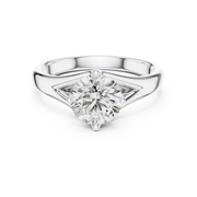 Victory Shape Diamond Ring