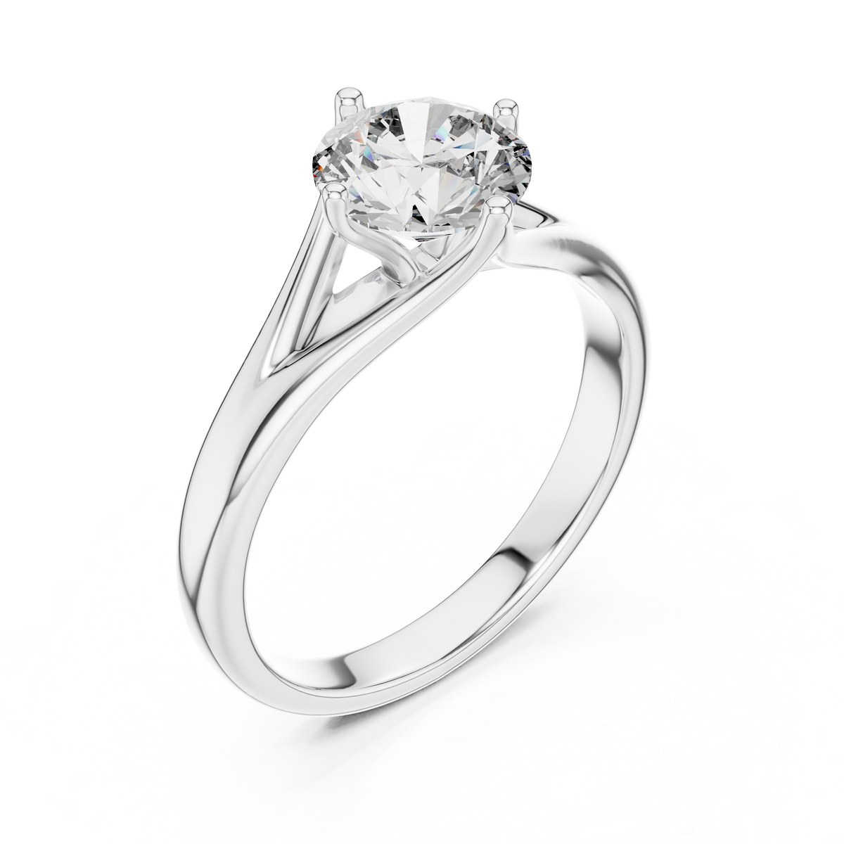 Victory Shape Diamond Ring