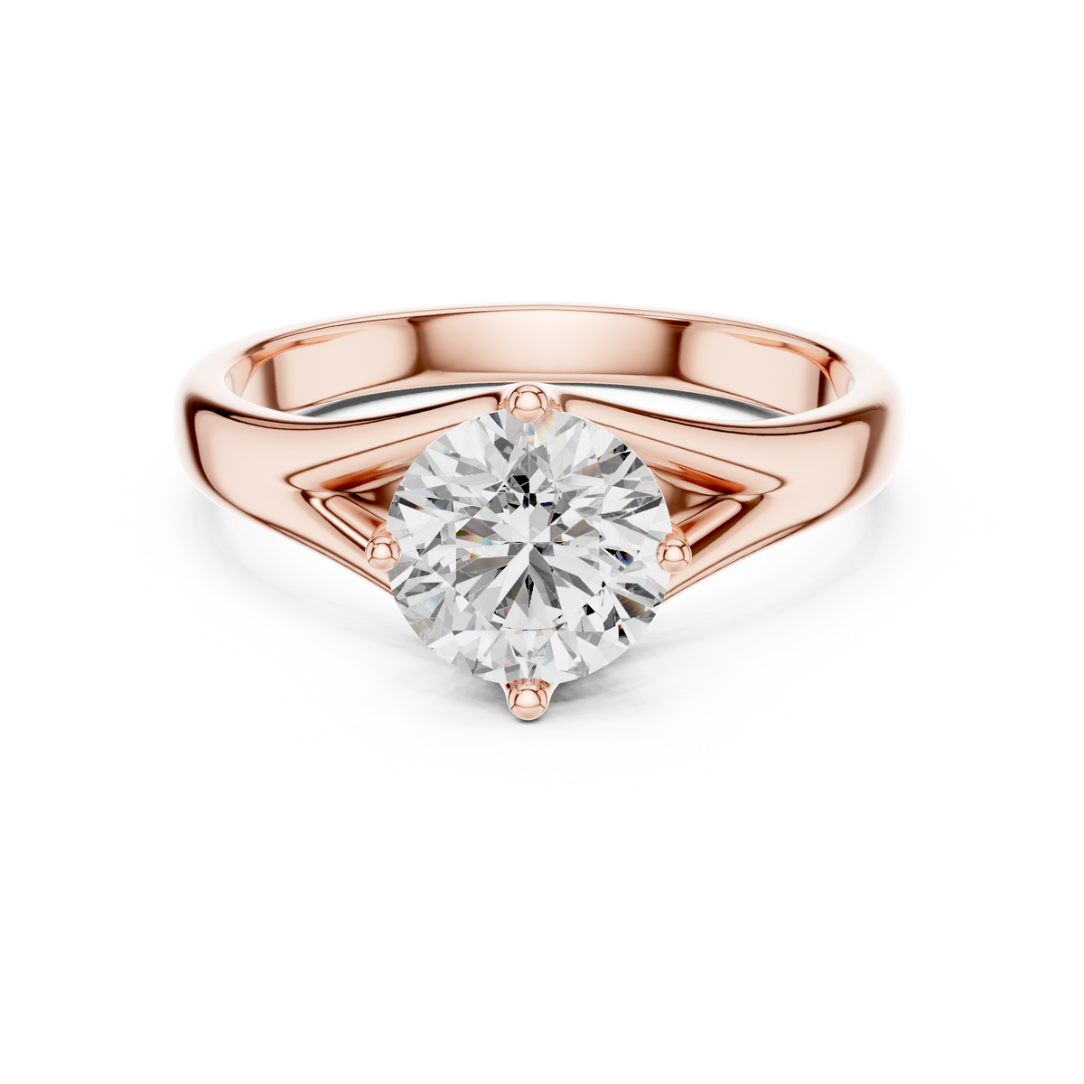Victory Shape Diamond Ring
