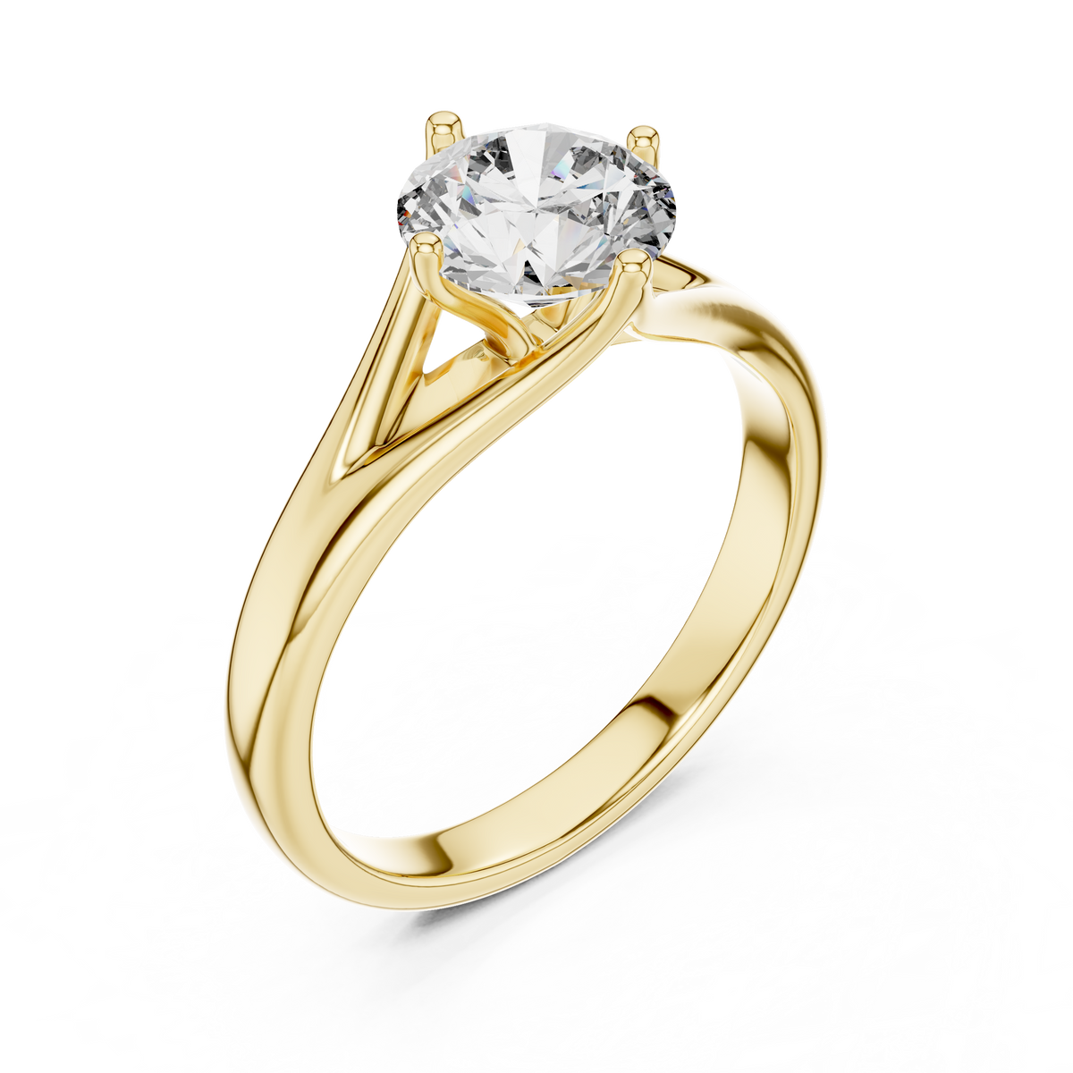 Victory Shape Diamond Ring