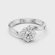 Harmony Twist Diamond Ring