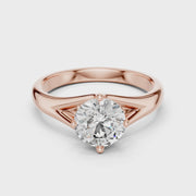 Victory Shape Diamond Ring