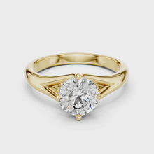 Victory Shape Diamond Ring