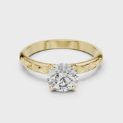 The Verona Facet Crown Ring