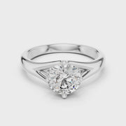 Victory Shape Diamond Ring