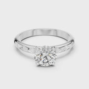 The Verona Facet Crown Ring
