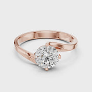 Harmony Twist Diamond Ring