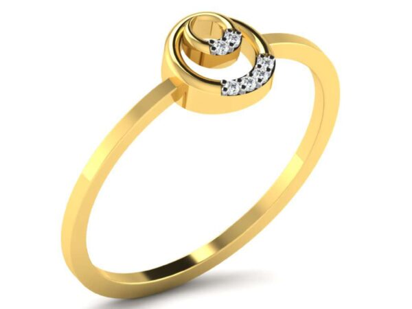 Celestial Curve Diamond Ring