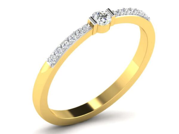 Starlight Embrace Diamond Ring