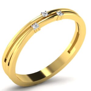 Trio Glow Harmony Spark Ring