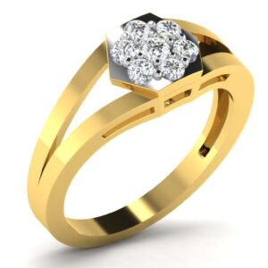 Bloom Cluster Diamond Ring